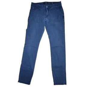 Bershka Womens Size 6 Skinny Low Rise Pants Y2K Trendy Casual Everyday Bottoms